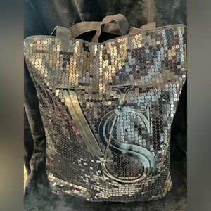 Black Victoria’s Secret sequence cloth bag